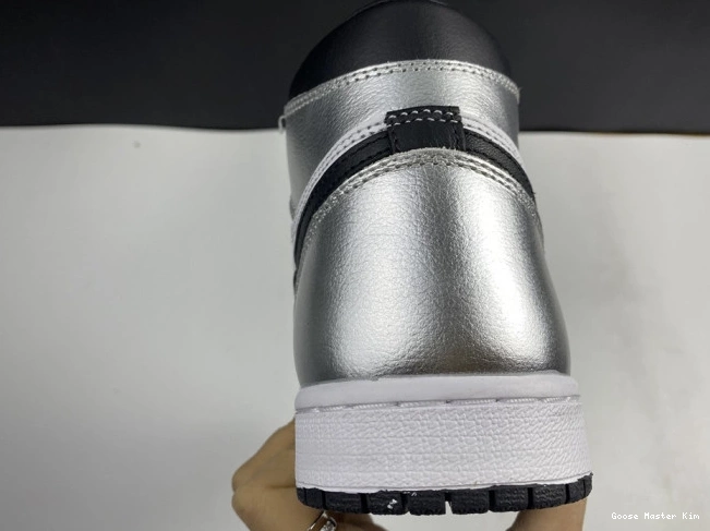 SILVER TOE CD0461-001 OG JORDAN AIR HIGH WMNS 1 0613